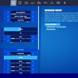 Fortnite Pro Settings