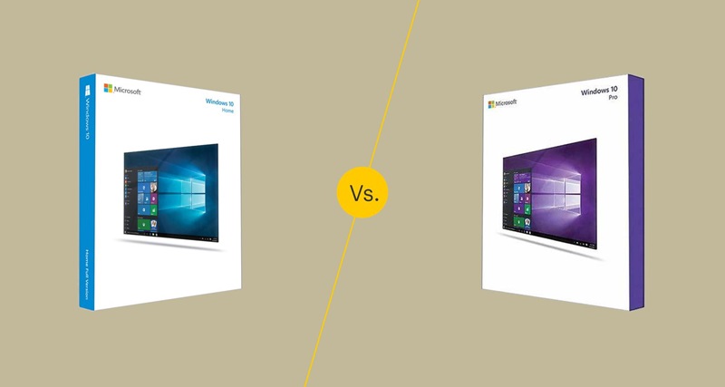 Windows 10 Home vs Pro